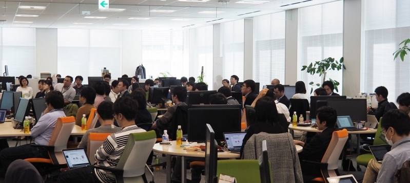 社内の全体会議♪