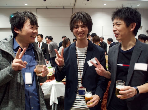 懇親会の様子♪